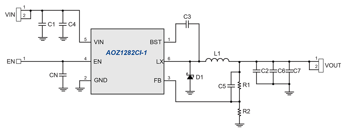 AOZ1282CI-1 | AOSMD