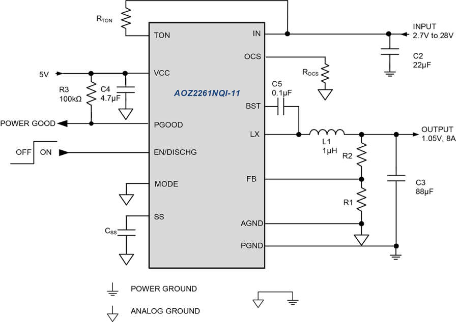 AOZ2261AQI-10 | AOSMD