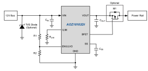AOZ18102DI Typical App drawing