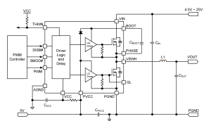 AOZ5116QI-08 Typ App drawing